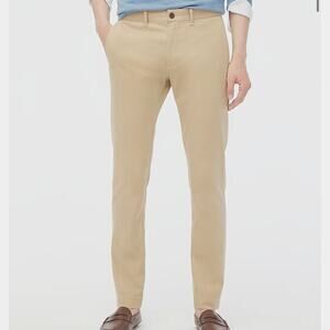 NWT J.Crew Slim Fit Flex Chino Pant In Khaki Size 28x30